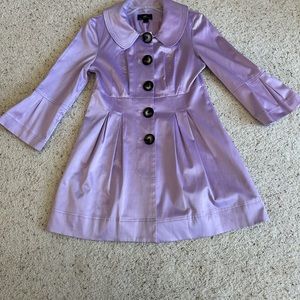 IZ Byer California Jacket-like lilac top